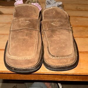 Rare vintage made in Italy  Kenneth Cole Men's Vera Gomma Brown Leather shoes